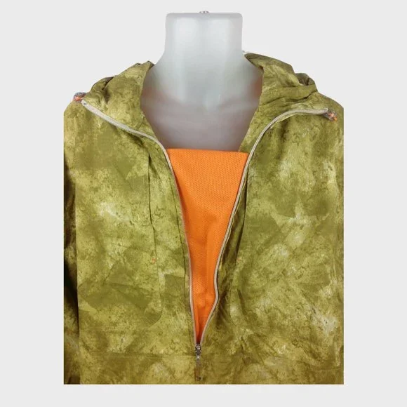 Transfer Research 1/2 Zip Pullover Hoodie Wind Jacket Mens Size L Windbreaker - Picture 9 of 12